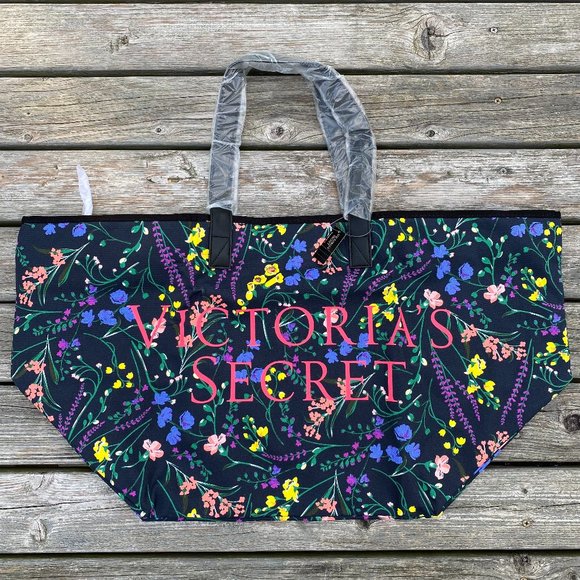 Victoria's Secret Floral Weekender Tote Bag - Picture 3 of 13